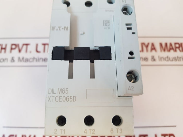 Eaton Dil M65 Magnetic 3-pole Contactor Xtce065D
