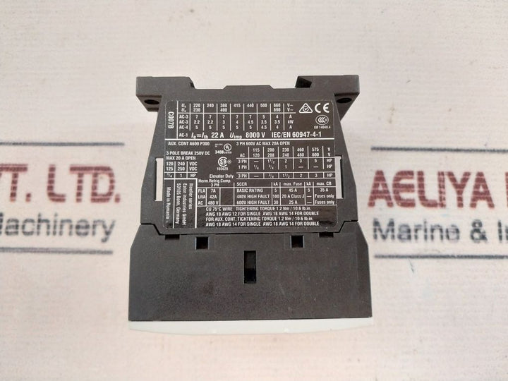 Eaton Dil Mc7-10 Contactor 8000V