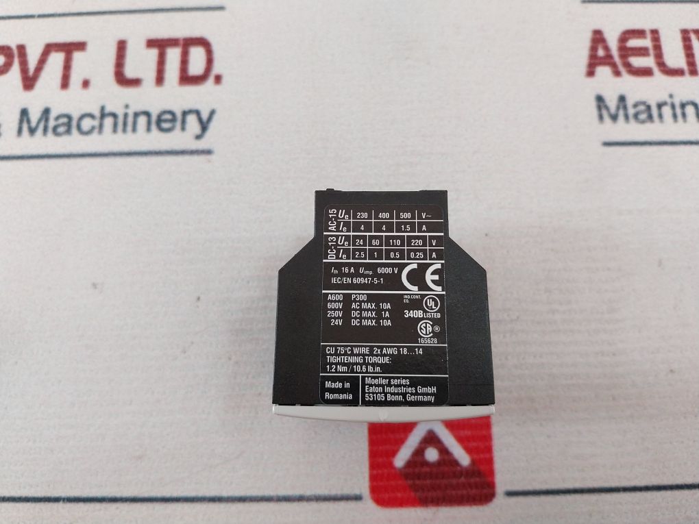 Eaton Dila-xhi40 Aux.Contact Block 600V