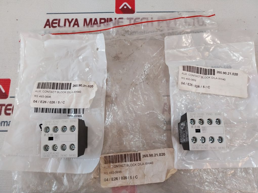 Eaton Dila-xhi40 Aux.Contact Block 600V