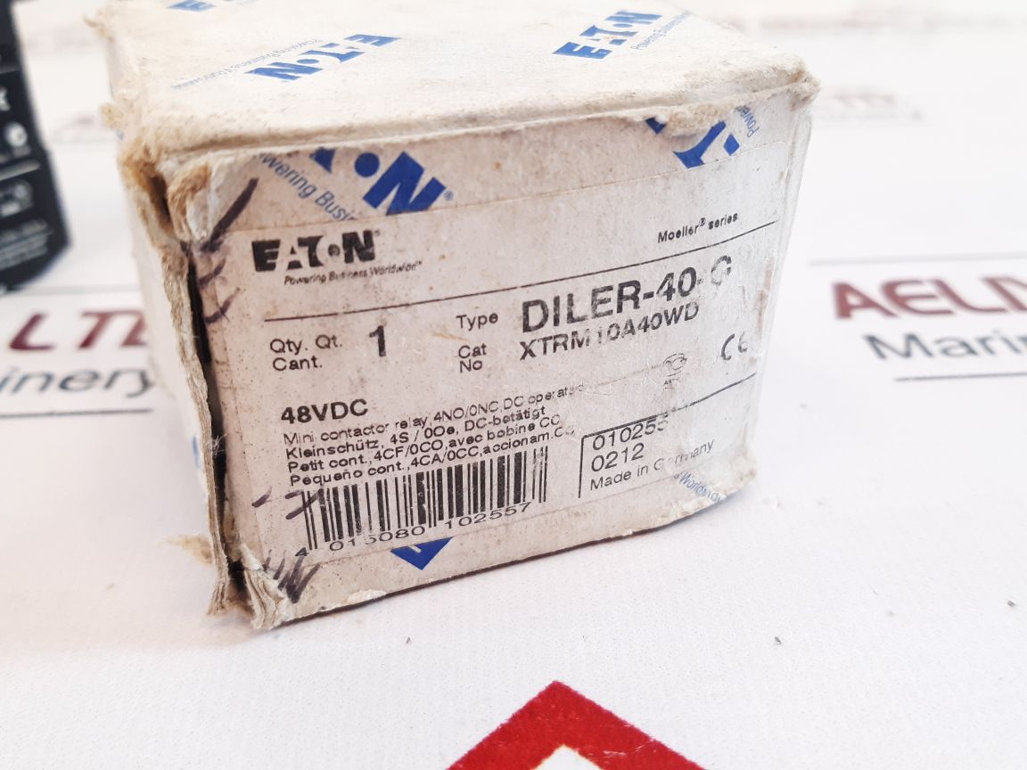 Eaton Diler-40-g Contactor Relay
