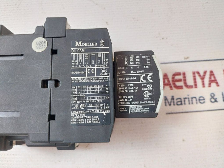 Eaton Dilm150-xhi11 Auxiliary Contact Block