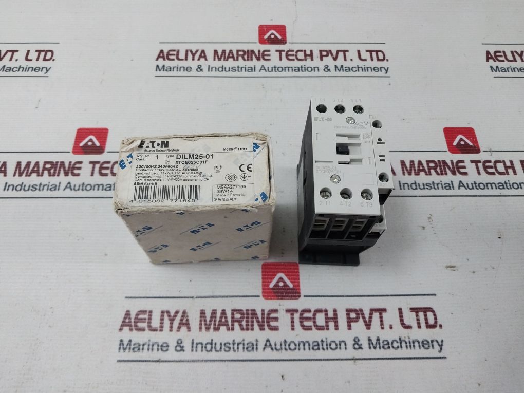 Eaton Dilm25-01 Contactor 3 Pole Break 250V Dc