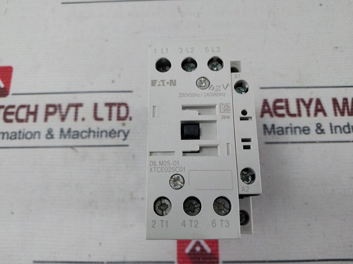 Eaton Dilm25-01 Contactor 3 Pole Break 250V Dc