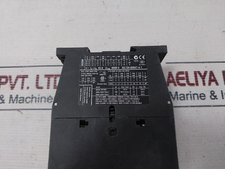 Eaton Dilm25-01 Contactor 3 Pole Break 250V Dc