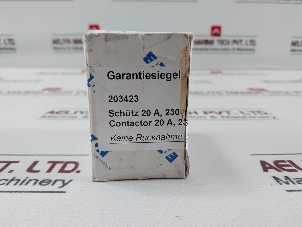 Eaton Dilmp20 Contactor 230V 50Hz/240V 60Hz