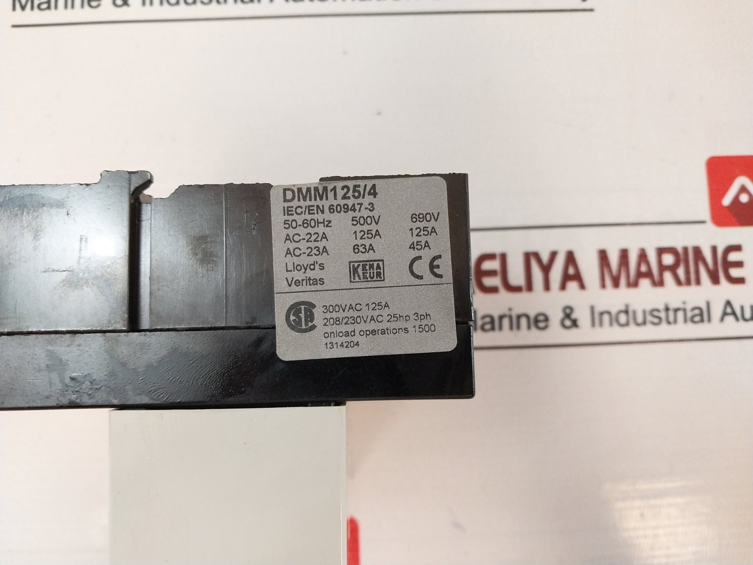Eaton Dmm125/4 Switch Disconnector 4-pole 125A