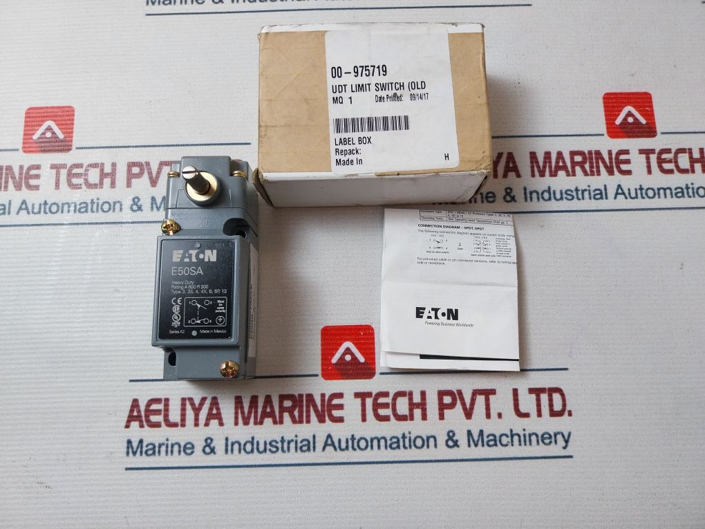 Eaton E50Sa Heavy Duty Limit Switch
