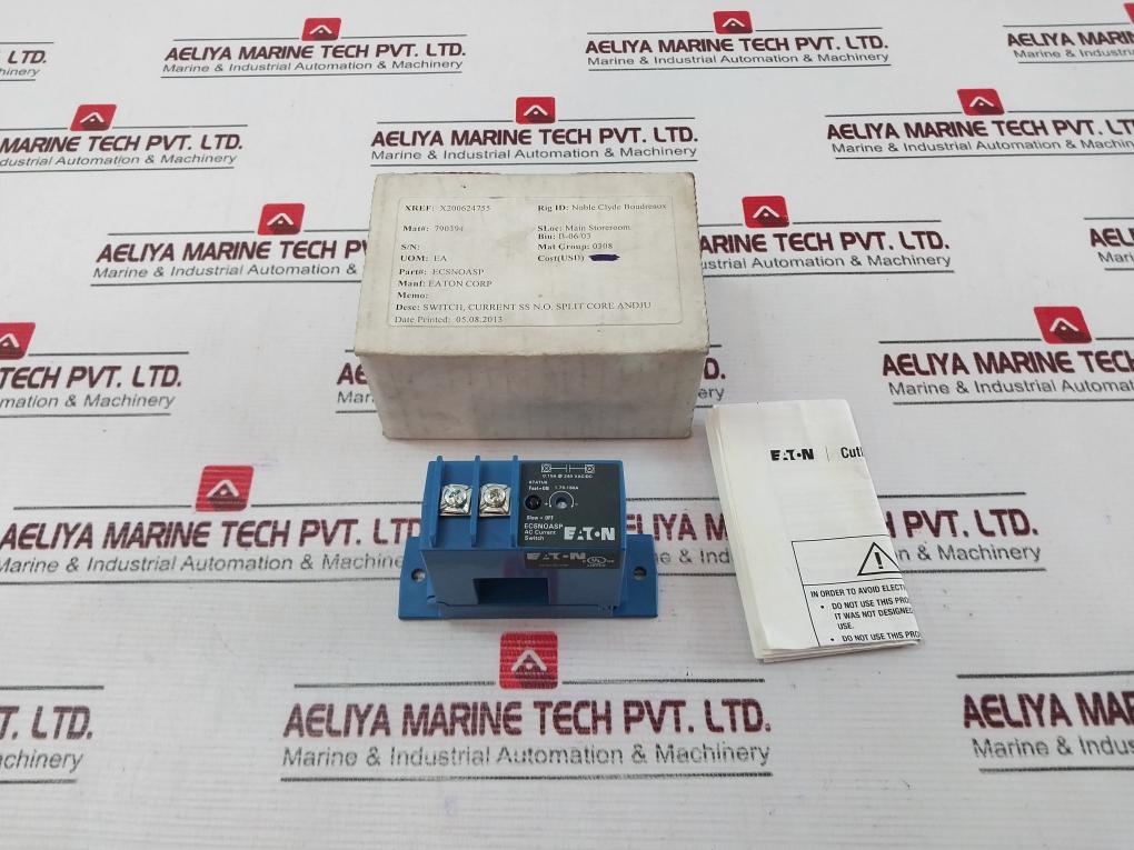 Eaton Ecsnoasp Ac Current Switch 0.15A 240V Ac/Dc 1.75–150A