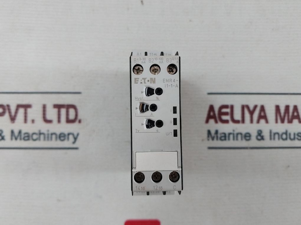 Eaton Emr4-i1-1-a Single-phase Current Monitoring Relay Ac/Dc 24-240V 50/60Hz