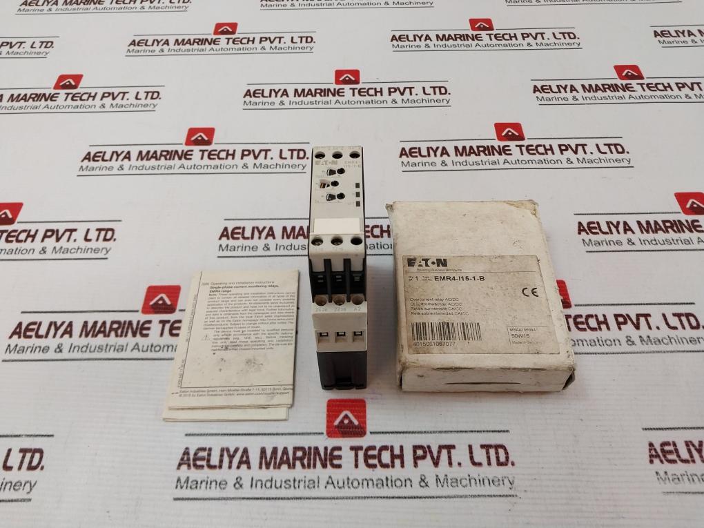 Eaton Emr4-i15-1-b Current Monitoring Relay 0,1S-30S