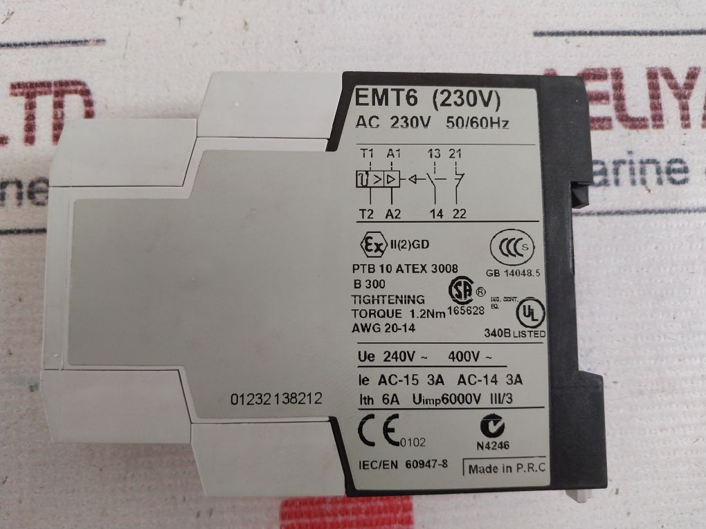 Eaton Emt6 (230V) Thermistor Overload Relay