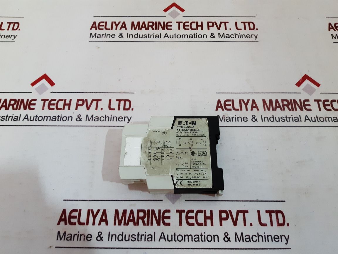 Eaton Etr4-69-a Multifunction Time Relay