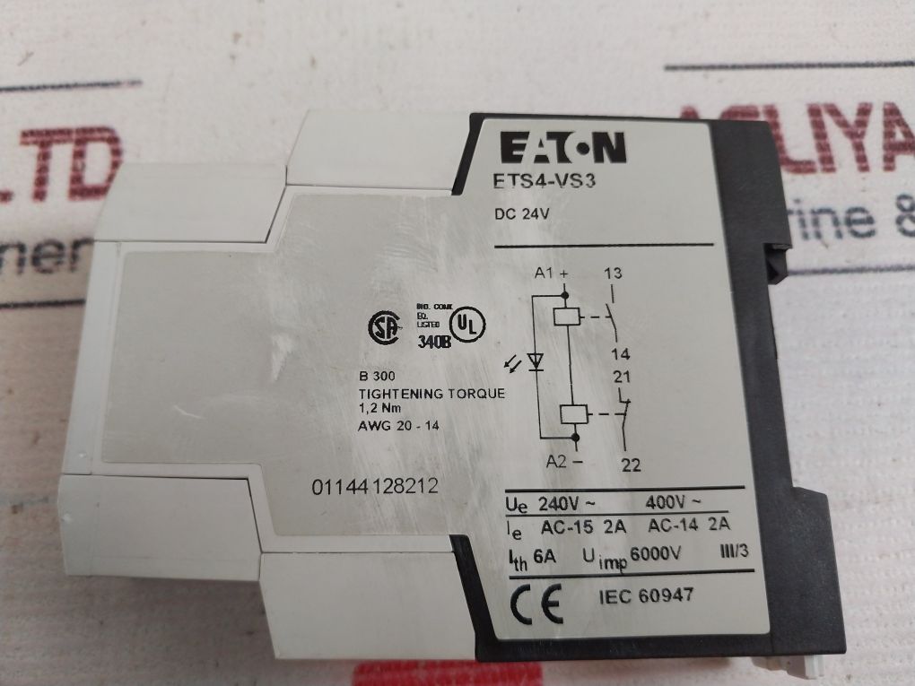 Eaton Ets4-vs3 Amplifier Module Dc 24V
