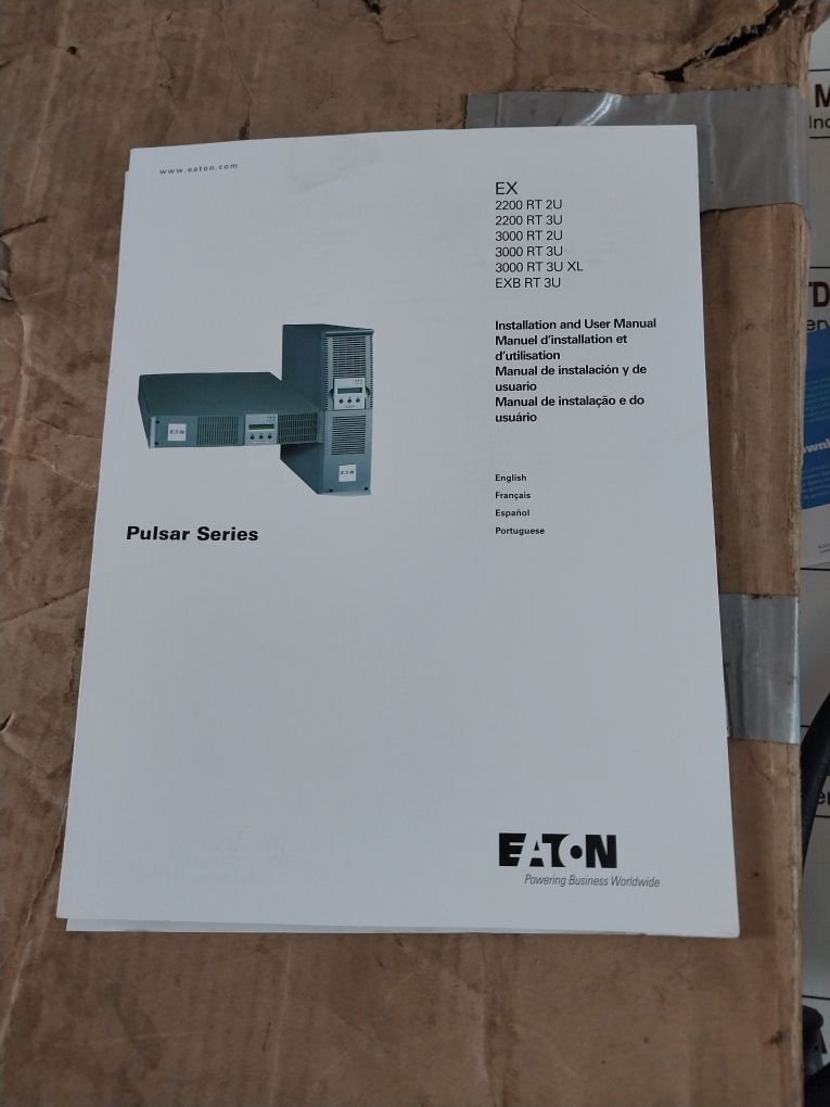 Eaton Ex 3000 Rt 2U Uninterruptible Power Supply Pulsml3000 Xl2U