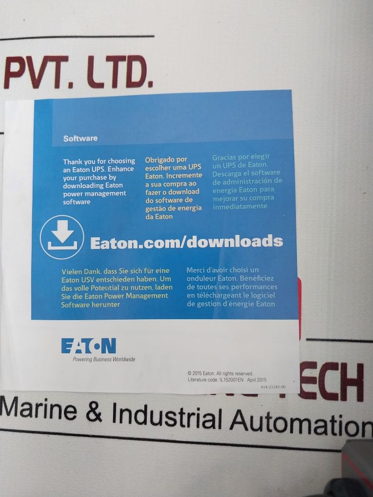 Eaton Ex 3000 Rt 2U Uninterruptible Power Supply Pulsml3000 Xl2U