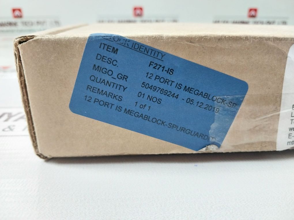 Eaton F271-is Fieldbus Megablock Wiring Component