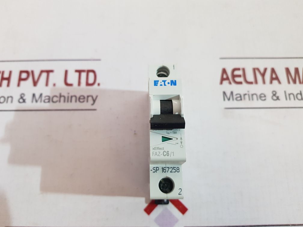 Eaton Moeller Series Faz-c6/1 Miniature Circuit Breaker