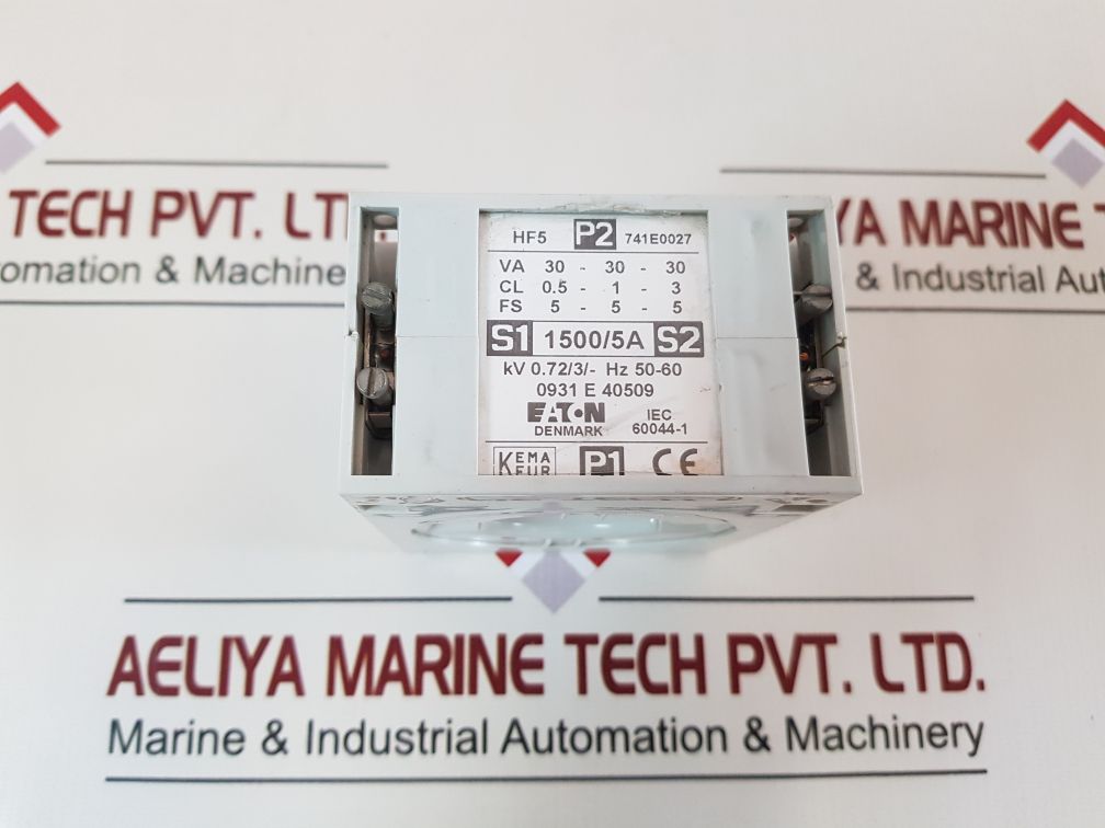 Eaton Hf5 741E0027 Current Transformer
