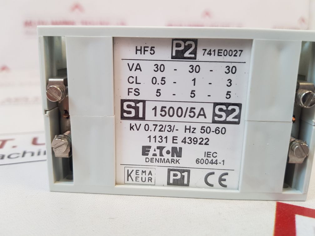 Eaton Kv 0.72/3/- Hz 50-60 Current Transformer