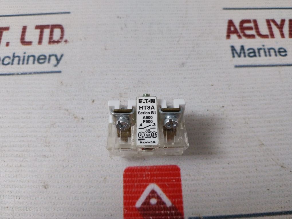 Lot Of 2X Eaton Ht8A Contact Block
