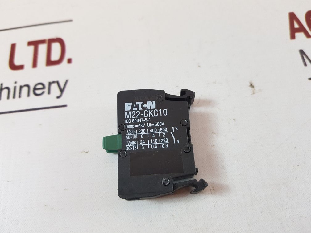 Eaton m22-ckc10 contact block with selector switch set