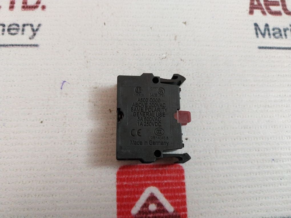 Eaton M22-k01 Contact Block 5A 600Vac