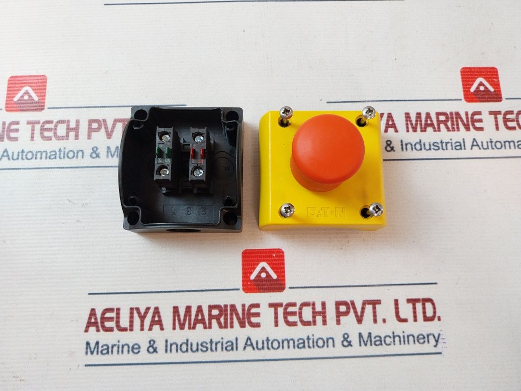 Eaton M22-pv-kc11-iyq Emergency Stop Switch