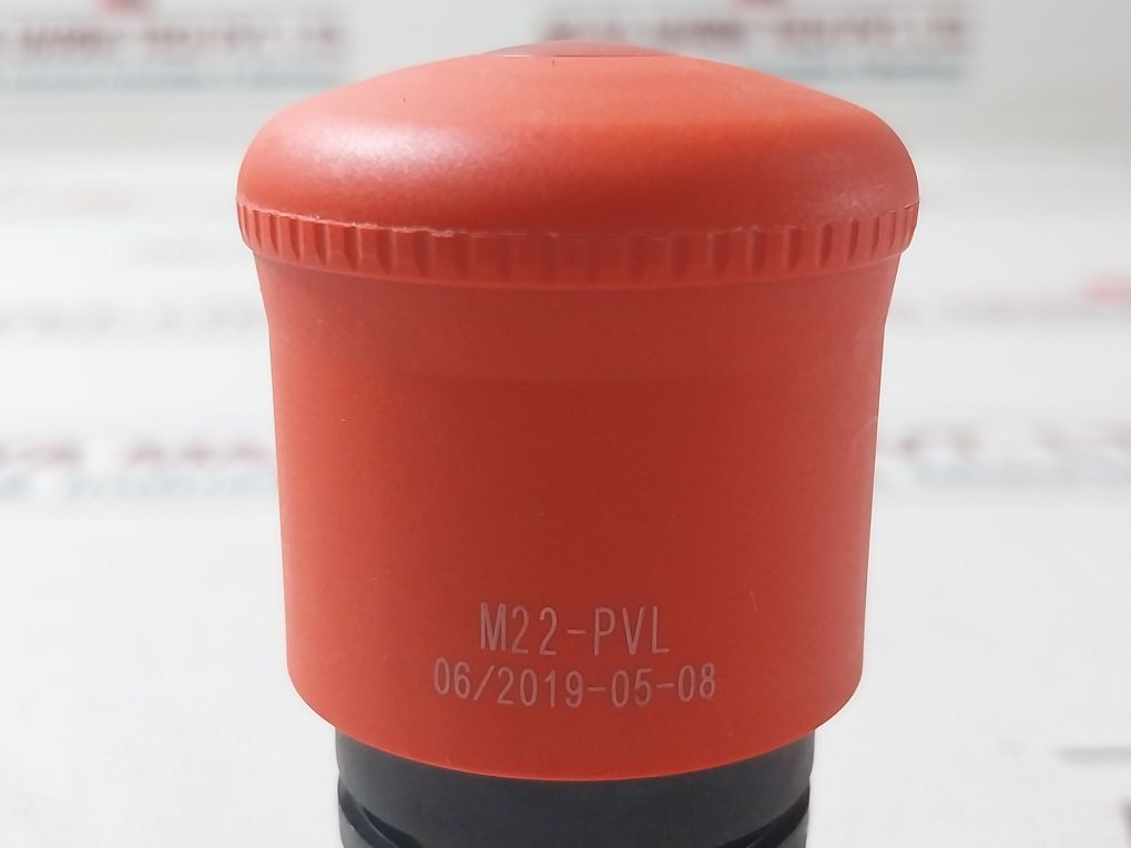Eaton M22-pvl Emergency Stop Red Switch