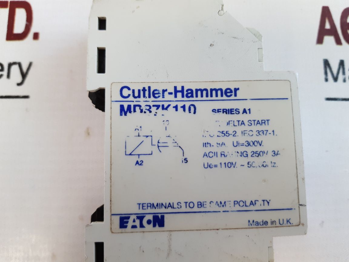 Eaton/Cutler-hammer Md87K110 Timer