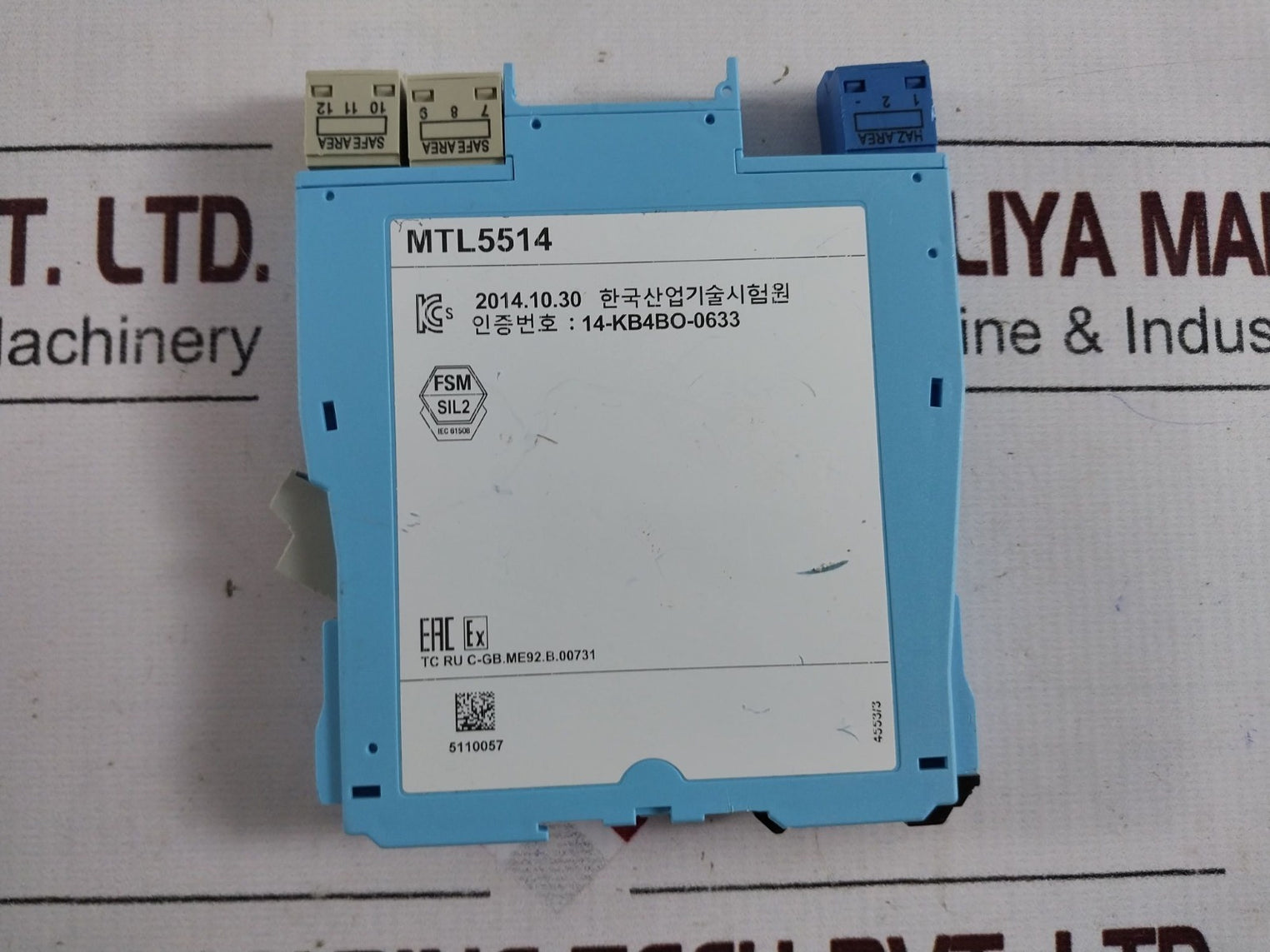 Eaton Mtl5514 Switch/Proximity Detector Interface