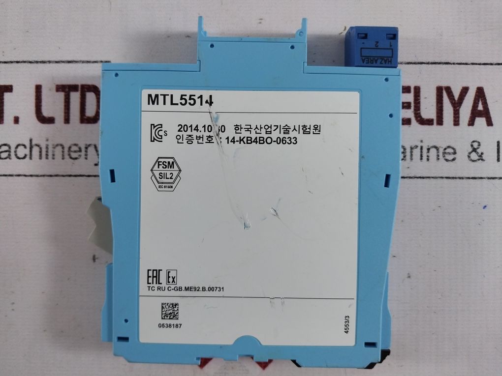Eaton Mtl5514 Switch/Proximity Detector Interface