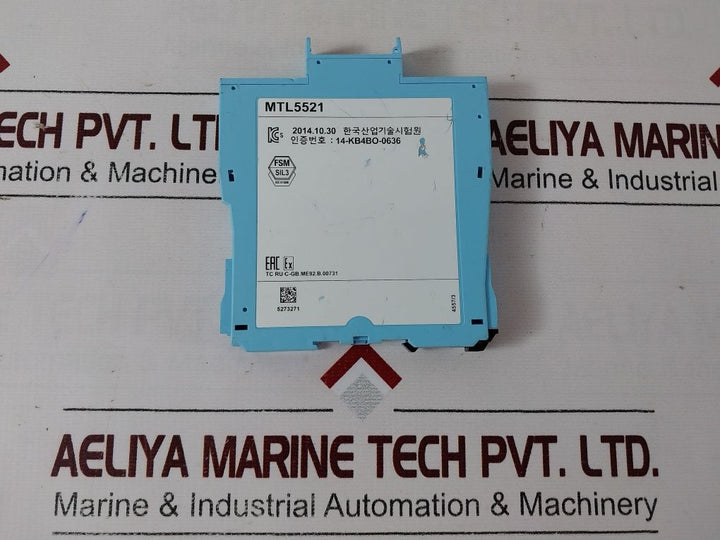 Eaton Mtl5521 Loop Powered Solenoid/Alarm Driver