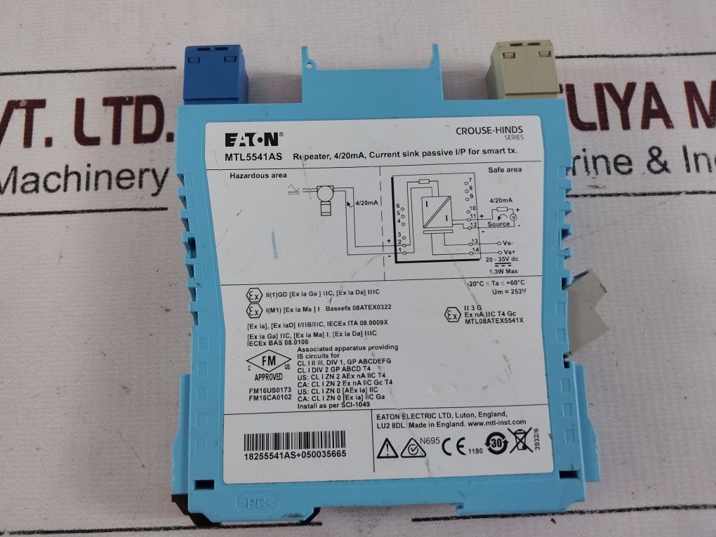 Eaton Mtl5541As Repeater 4/20Ma