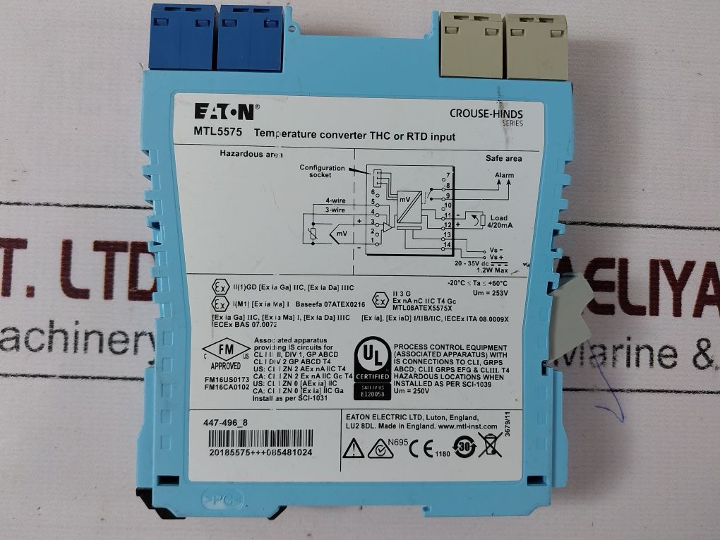 Eaton Mtl5575 Temperature Converter