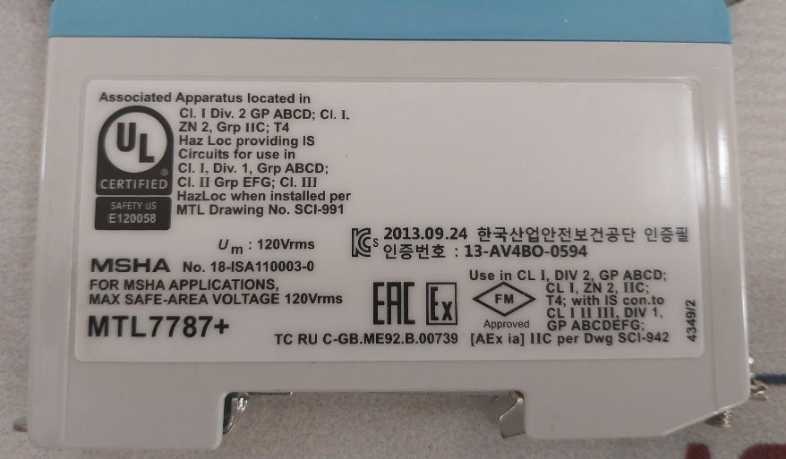 Eaton Mtl7787+ Shunt-diode Safety Barrier