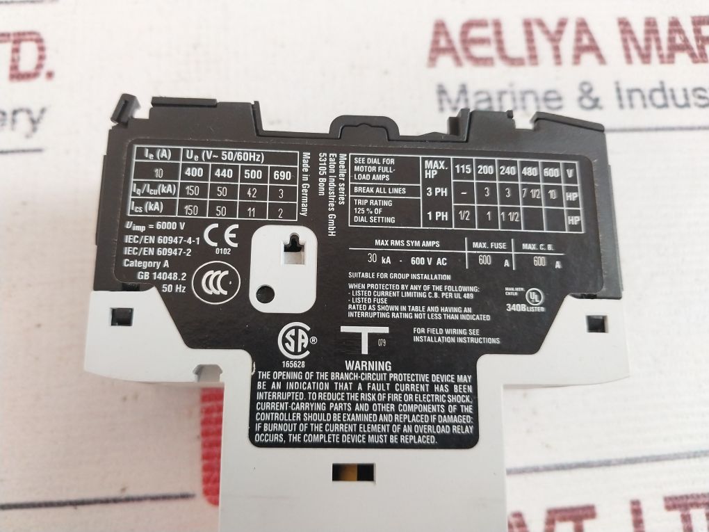 Eaton Pkzm01-10 Circuit Breaker