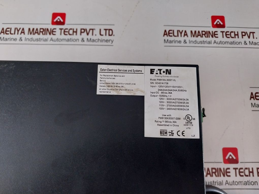 Eaton Pw9130L3000T-xl Uninterruptible Power Supply