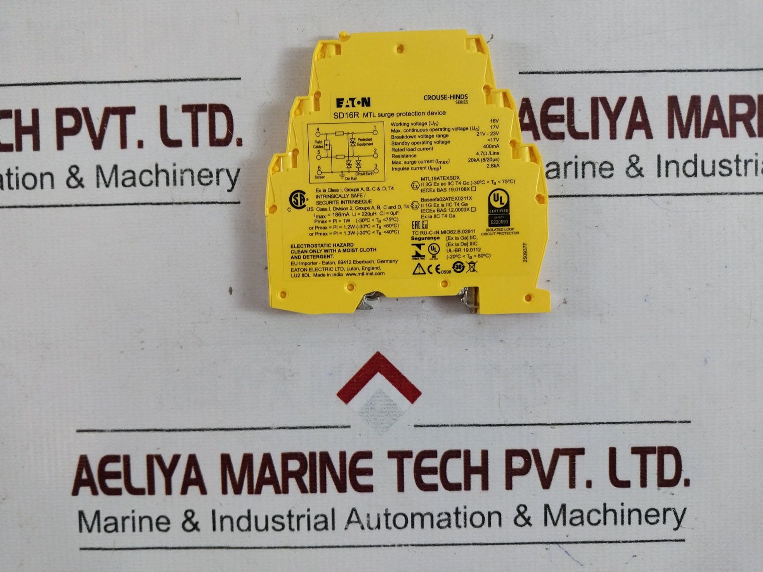 Eaton Sd16R Surge Protection Device