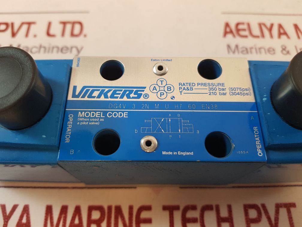 Eaton vickers dg4v 3 2n m u h7 60 en38 directional control valve
