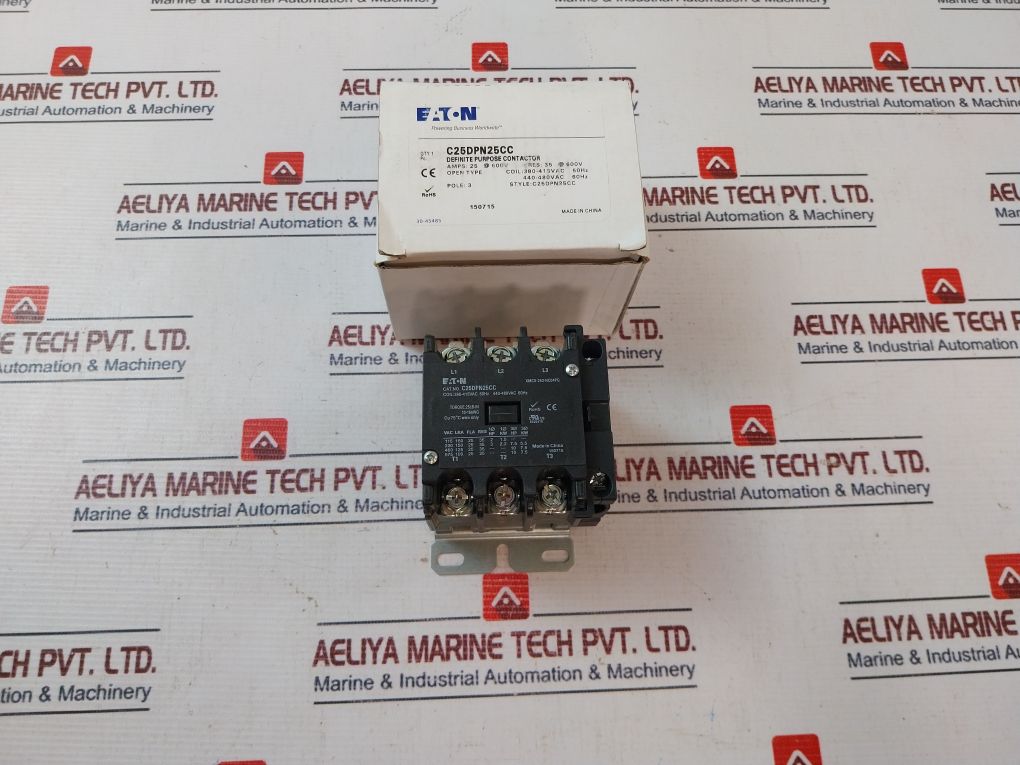 Eaton Xmc0-253-nc04Pg Definite Purpose Contactor 10A C25Dpn25Cc