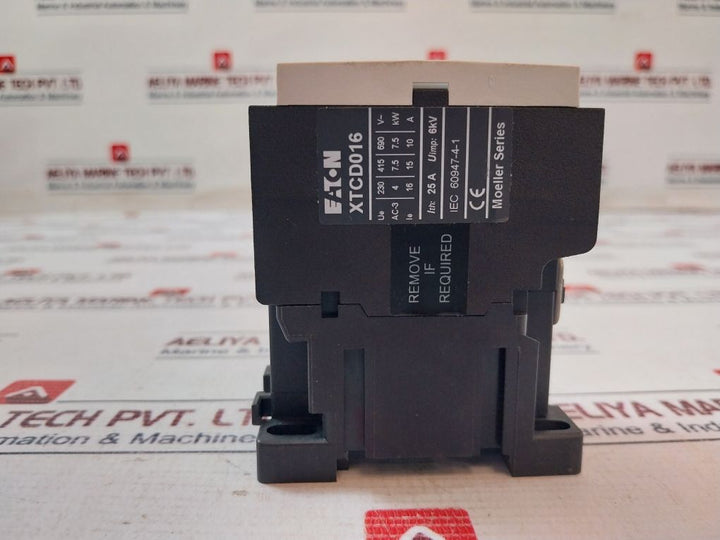 Eaton Xtcd016 Moeller Series Power Contactor 25A 50/60Hz