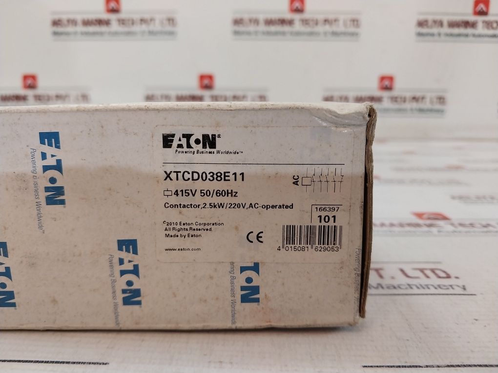 Eaton Xtcd038 Contactor 60A 415V 50/60Hz 