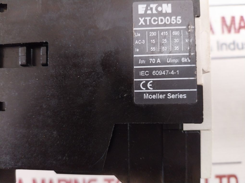 Eaton Xtcd055 Contactor 70A 6Kv