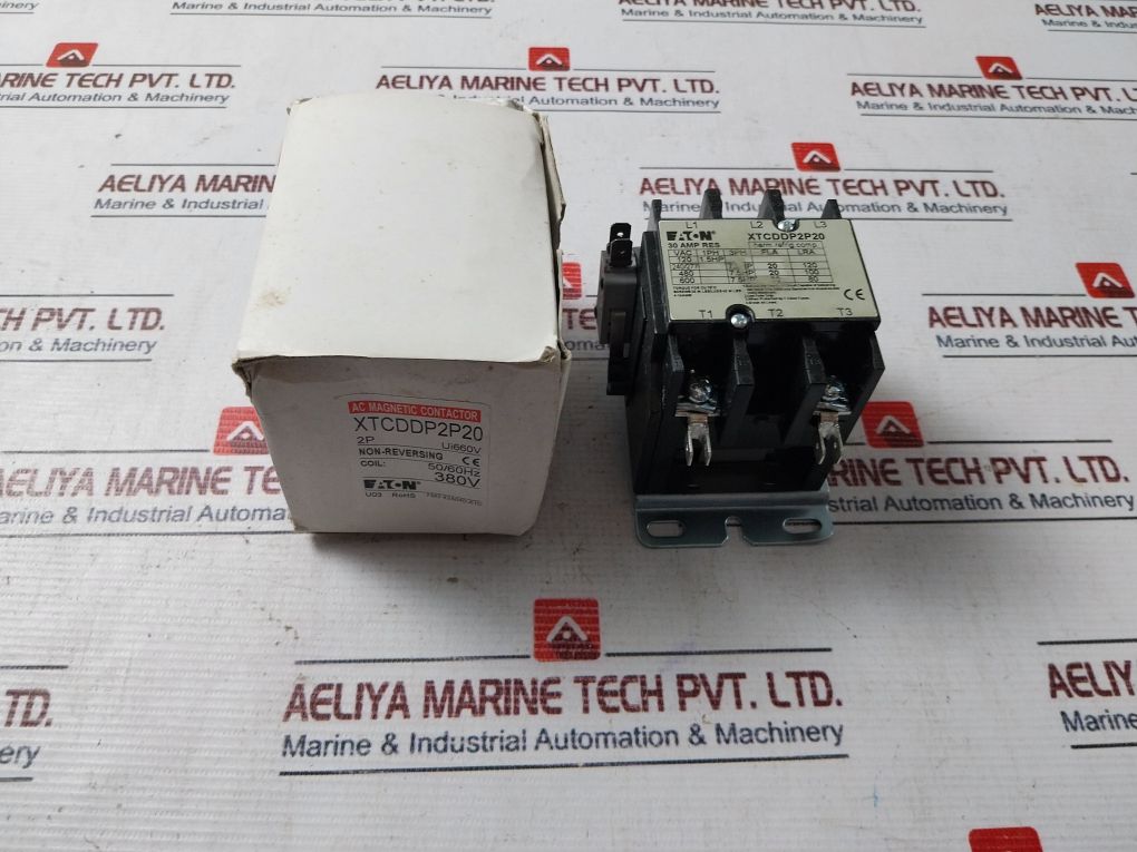 Eaton Xtcddp2P20 Non-reversing Ac Magnetic Contactor 50-60Hz 380V
