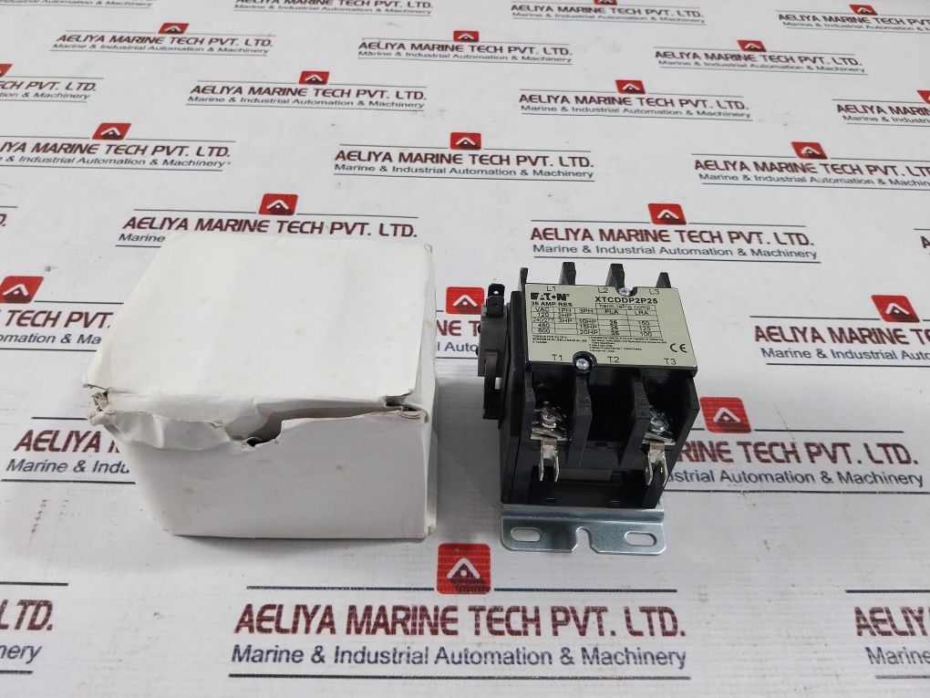 Eaton Xtcddp2P25 Non-reversing Ac Magnetic Contactor 35 Amp 380V
