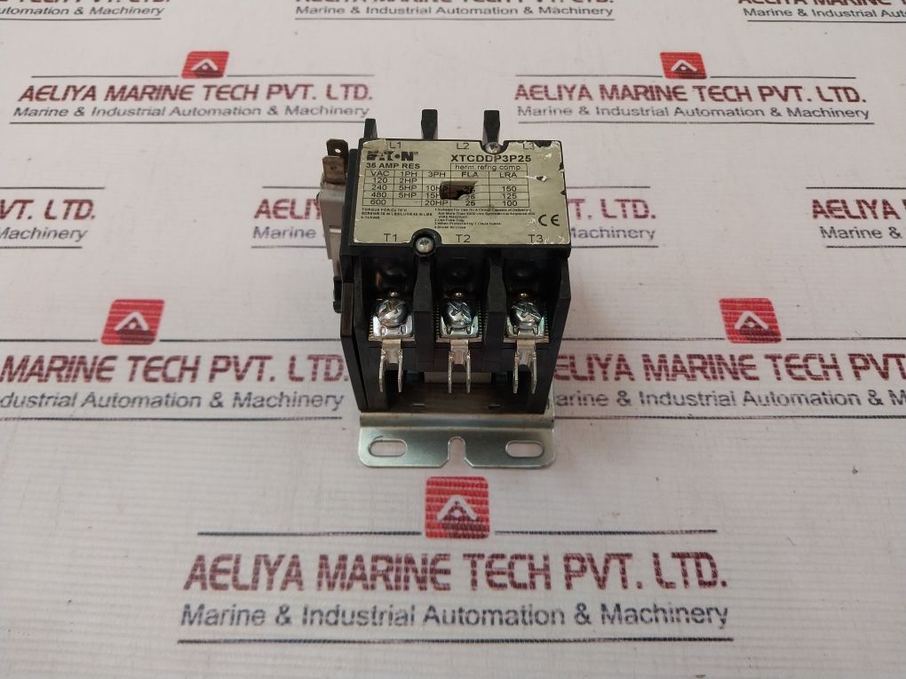 Eaton Xtcddp3P25 Magnetic Contactor 35 Amp Res