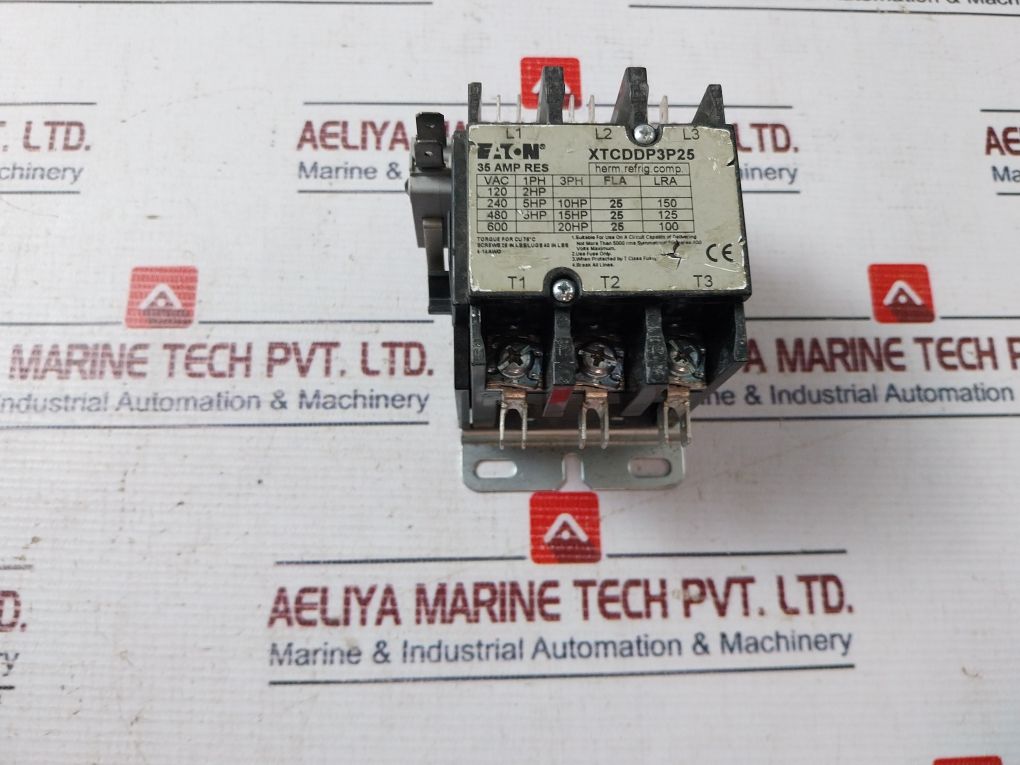 Eaton Xtcddp3P25 Magnetic Contactor 35A 5060Hz 380V
