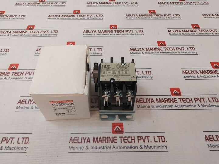Eaton Xtcddp3P40 Ac Magnetic Contactor 50Amp 50/60Hz