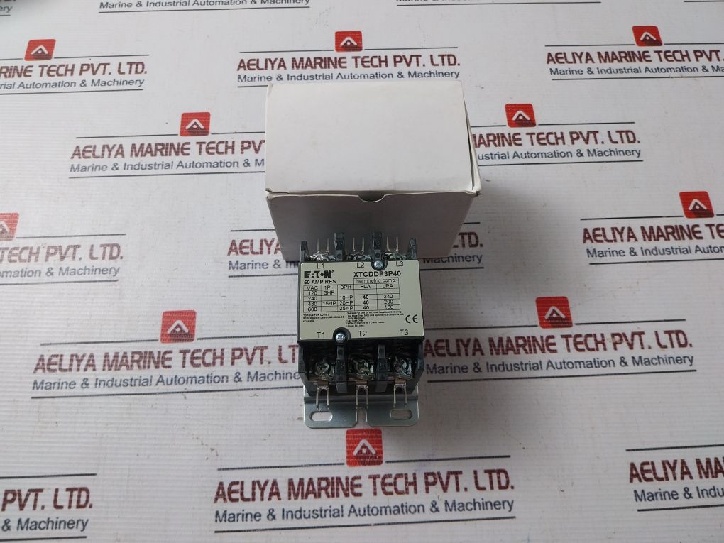 Eaton Xtcddp3P40 Ac Magnetic Contactor 660V 50/60Hz
